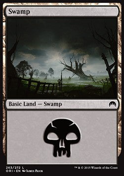 Swamp (V.3) - Magic Origins (Land) [ORI-263] - JotaCards - Tu Tienda de TCG