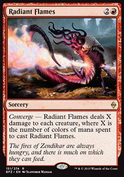 Radiant Flames - Battle for Zendikar (Rare) [BFZ-151] - JotaCards - Tu Tienda de TCG