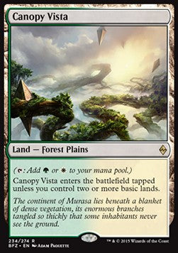 Canopy Vista - Battle for Zendikar (Rare) [BFZ-234] - JotaCards - Tu Tienda de TCG