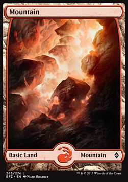 Mountain (V.1) - Battle for Zendikar (Land) [BFZ-265] - JotaCards - Tu Tienda de TCG