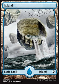 Island (V.7) - Battle for Zendikar (Land) [BFZ-258] - JotaCards - Tu Tienda de TCG