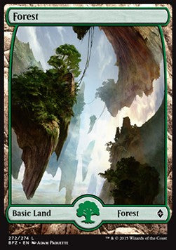 Forest (V.5) - Battle for Zendikar (Land) [BFZ-272] - JotaCards - Tu Tienda de TCG