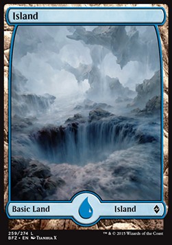 Island (V.9) - Battle for Zendikar (Land) [BFZ-259] - JotaCards - Tu Tienda de TCG