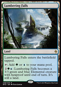 Lumbering Falls - Battle for Zendikar (Rare) [BFZ-239] - JotaCards - Tu Tienda de TCG