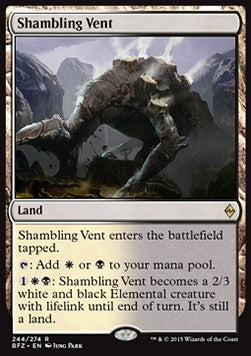 Shambling Vent - Battle for Zendikar (Rare) [BFZ-244] - JotaCards - Tu Tienda de TCG