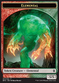 Elemental Token (Green and Red 5/5) - Battle for Zendikar (Token) [BFZ-T11] - JotaCards - Tu Tienda de TCG