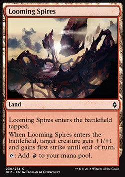 Looming Spires - Battle for Zendikar (Common) [BFZ-238] - JotaCards - Tu Tienda de TCG