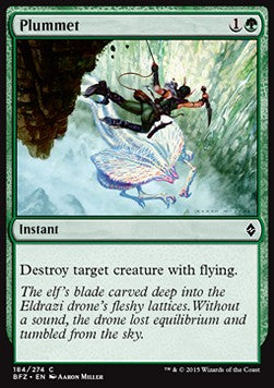 Plummet - Battle for Zendikar (Common) [BFZ-184] - JotaCards - Tu Tienda de TCG