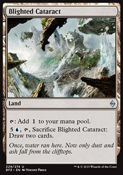 Blighted Cataract - Battle for Zendikar (Uncommon) [BFZ-229] - JotaCards - Tu Tienda de TCG