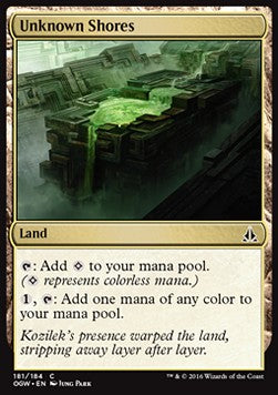 Unknown Shores - Oath of the Gatewatch (Common) [OGW-181]
