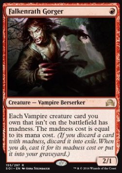 Falkenrath Gorger - Shadows over Innistrad (Rare) [SOI-155] - JotaCards - Tu Tienda de TCG