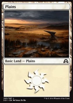Plains (V.1) - Shadows over Innistrad (Land) [SOI-283] - JotaCards - Tu Tienda de TCG