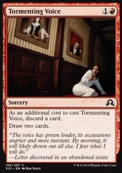 Tormenting Voice - Shadows over Innistrad (Common) [SOI-186] - JotaCards - Tu Tienda de TCG