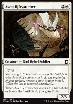 Aven Riftwatcher - Eternal Masters (Common) [EMA-1] - JotaCards - Tu Tienda de TCG