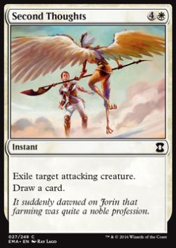 Second Thoughts - Eternal Masters (Common) [EMA-27] - JotaCards - Tu Tienda de TCG