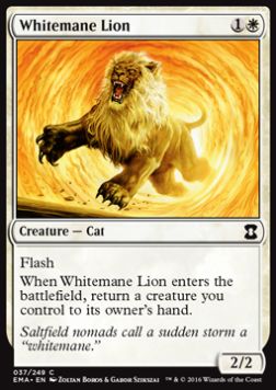 Whitemane Lion - Eternal Masters (Common) [EMA-37] - JotaCards - Tu Tienda de TCG