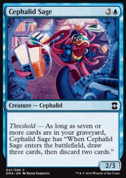 Cephalid Sage - Eternal Masters (Common) [EMA-41] - JotaCards - Tu Tienda de TCG