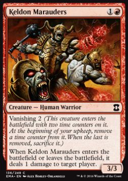 Keldon Marauders - Eternal Masters (Common) [EMA-136] - JotaCards - Tu Tienda de TCG