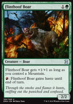Flinthoof Boar - Eternal Masters (Uncommon) [EMA-166] - JotaCards - Tu Tienda de TCG