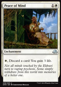 Peace of Mind - Eldritch Moon (Uncommon) [EMN-36] - JotaCards - Tu Tienda de TCG