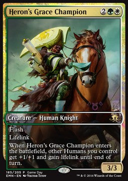 Heron's Grace Champion - Game Day Set Promos (Rare) [GDP-185] - JotaCards - Tu Tienda de TCG