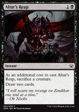 Altar's Reap - Duel Decks: Nissa vs. Ob Nixilis (Common) [DDR-37]