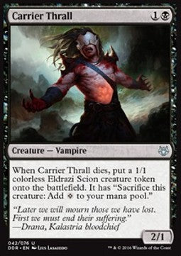 Carrier Thrall - Duel Decks: Nissa vs. Ob Nixilis (Uncommon) [DDR-42]