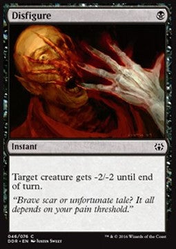 Disfigure - Duel Decks: Nissa vs. Ob Nixilis (Common) [DDR-46]