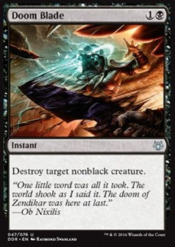 Doom Blade - Duel Decks: Nissa vs. Ob Nixilis (Uncommon) [DDR-47]