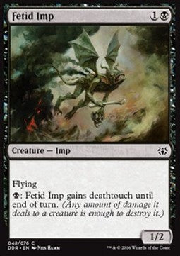 Fetid Imp - Duel Decks: Nissa vs. Ob Nixilis (Common) [DDR-48]