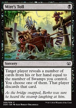 Mire's Toll - Duel Decks: Nissa vs. Ob Nixilis (Common) [DDR-55]