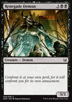 Renegade Demon - Duel Decks: Nissa vs. Ob Nixilis (Common) [DDR-59]