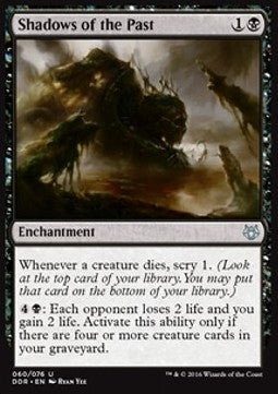 Shadows of the Past - Duel Decks: Nissa vs. Ob Nixilis (Uncommon) [DDR-60]