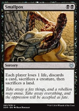 Smallpox - Duel Decks: Nissa vs. Ob Nixilis (Uncommon) [DDR-61]