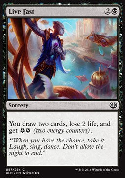 Live Fast - Kaladesh (Common) [KLD-87] - JotaCards - Tu Tienda de TCG