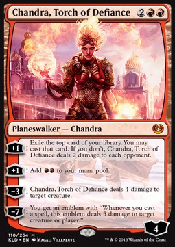 Chandra, Torch of Defiance - Kaladesh (Mythic) [KLD-110] - JotaCards - Tu Tienda de TCG