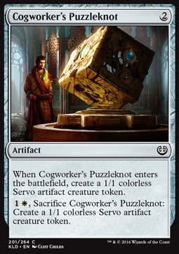 Cogworker's Puzzleknot - Kaladesh (Common) [KLD-201] - JotaCards - Tu Tienda de TCG