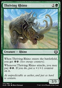 Thriving Rhino - Kaladesh (Common) [KLD-171] - JotaCards - Tu Tienda de TCG