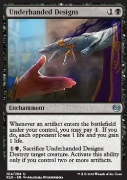 Underhanded Designs - Kaladesh (Uncommon) [KLD-104] - JotaCards - Tu Tienda de TCG