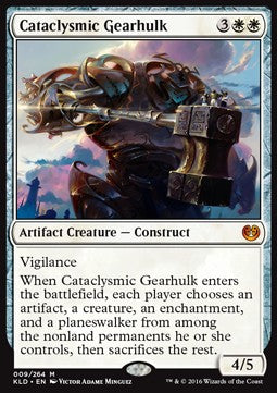 Cataclysmic Gearhulk - Kaladesh (Mythic) [KLD-9] - JotaCards - Tu Tienda de TCG