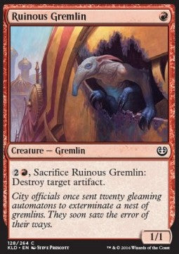 Ruinous Gremlin - Kaladesh (Common) [KLD-128] - JotaCards - Tu Tienda de TCG