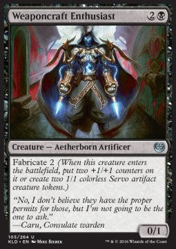 Weaponcraft Enthusiast - Kaladesh (Uncommon) [KLD-105] - JotaCards - Tu Tienda de TCG