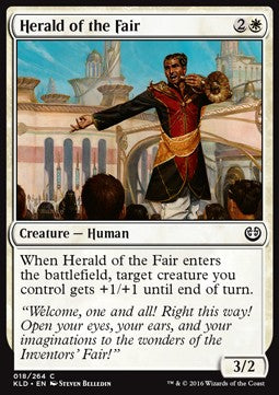 Herald of the Fair - Kaladesh (Common) [KLD-18] - JotaCards - Tu Tienda de TCG