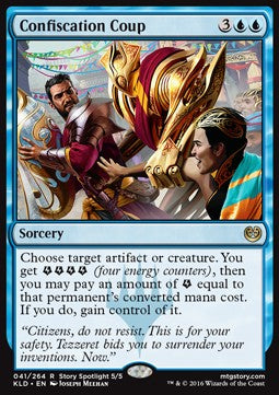 Confiscation Coup - Kaladesh (Rare) [KLD-41] - JotaCards - Tu Tienda de TCG