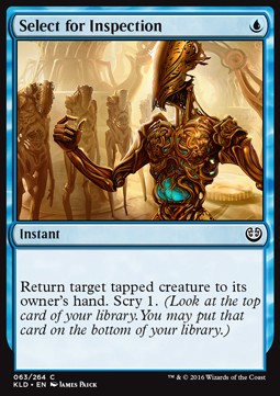 Select for Inspection - Kaladesh (Common) [KLD-63] - JotaCards - Tu Tienda de TCG