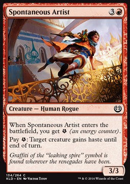 Spontaneous Artist - Kaladesh (Common) [KLD-134] - JotaCards - Tu Tienda de TCG