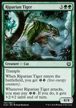 Riparian Tiger - Kaladesh (Common) [KLD-167] - JotaCards - Tu Tienda de TCG