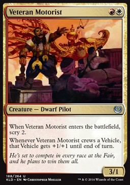 Veteran Motorist - Kaladesh (Uncommon) [KLD-188] - JotaCards - Tu Tienda de TCG