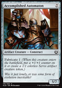 Accomplished Automaton - Kaladesh (Common) [KLD-191] - JotaCards - Tu Tienda de TCG