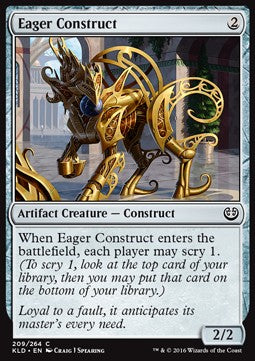 Eager Construct - Kaladesh (Common) [KLD-209] - JotaCards - Tu Tienda de TCG